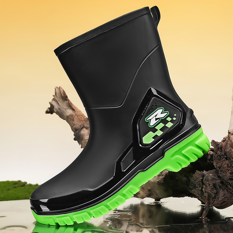 Fishing Boots - أحذية مطر رجالية عالية الرقبة غير