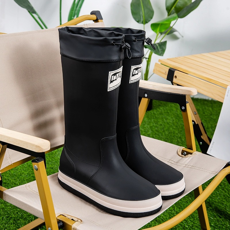 أحذية مطر عالية الساق للرجال،  - مراجعة Fishing Boots وسعره