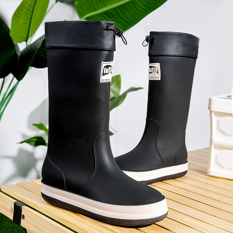 أحذية مطر عالية الساق للرجال،  - مراجعة Fishing Boots وسعره