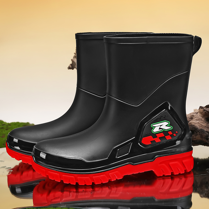 أحذية مطر رجالية عالية الرقبة  - مراجعة Fishing Boots وسعره