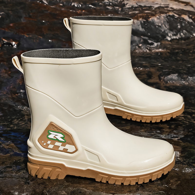 أحذية مطر رجالية عالية الرقبة  - مراجعة Fishing Boots وسعره