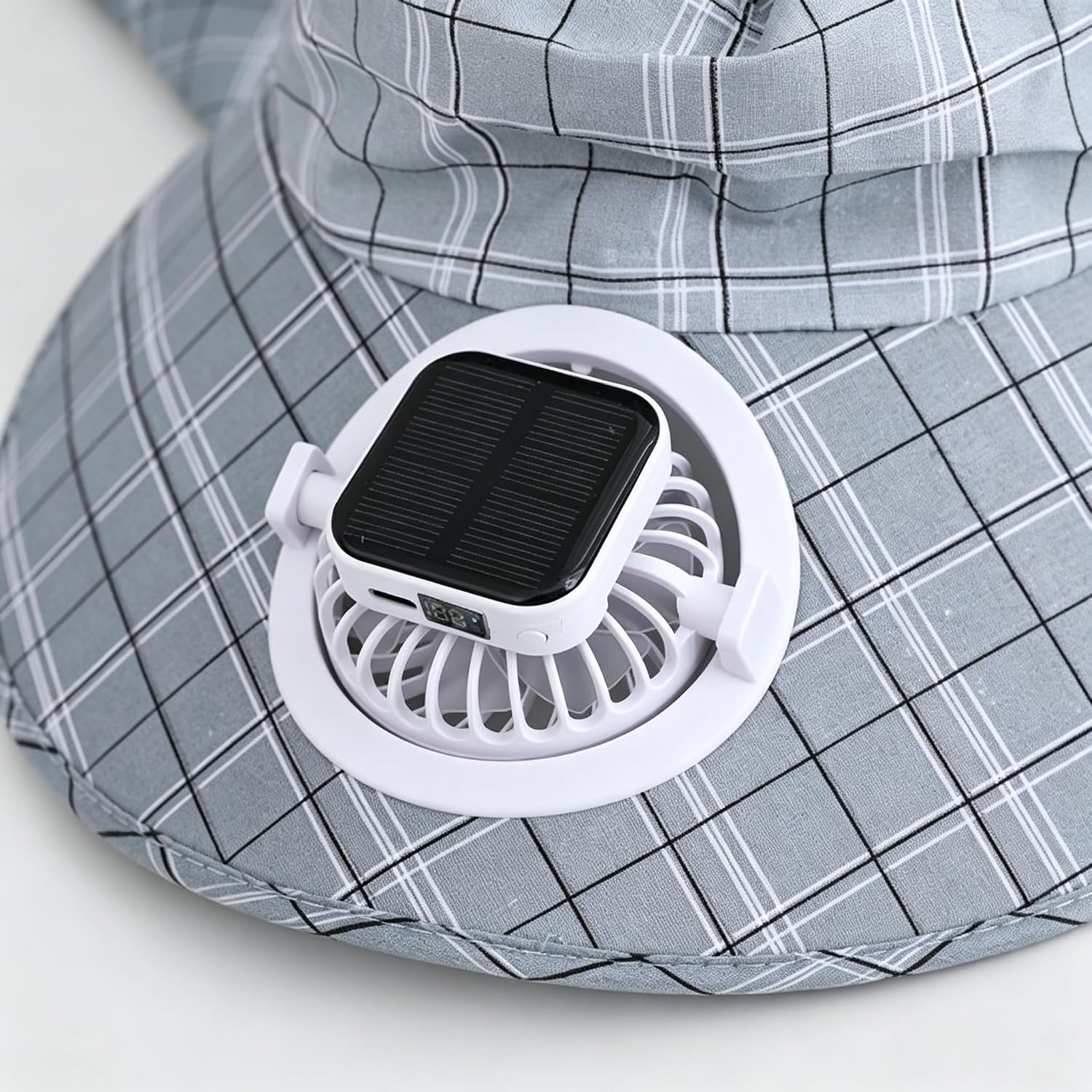 قبعة بمروحة تعمل بالطاقة الشمس - مراجعة Fishing Hat وسعره