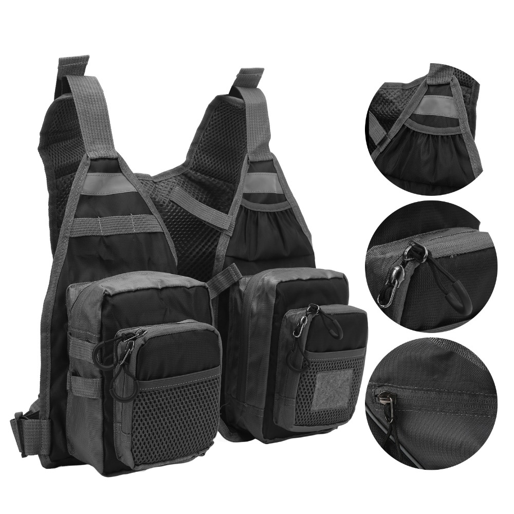سترة صيد خفيفة الوزن متعددة ال - مراجعة Fishing Vest وسعره