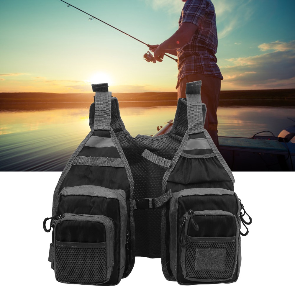 سترة صيد خفيفة الوزن متعددة ال - مراجعة Fishing Vest وسعره