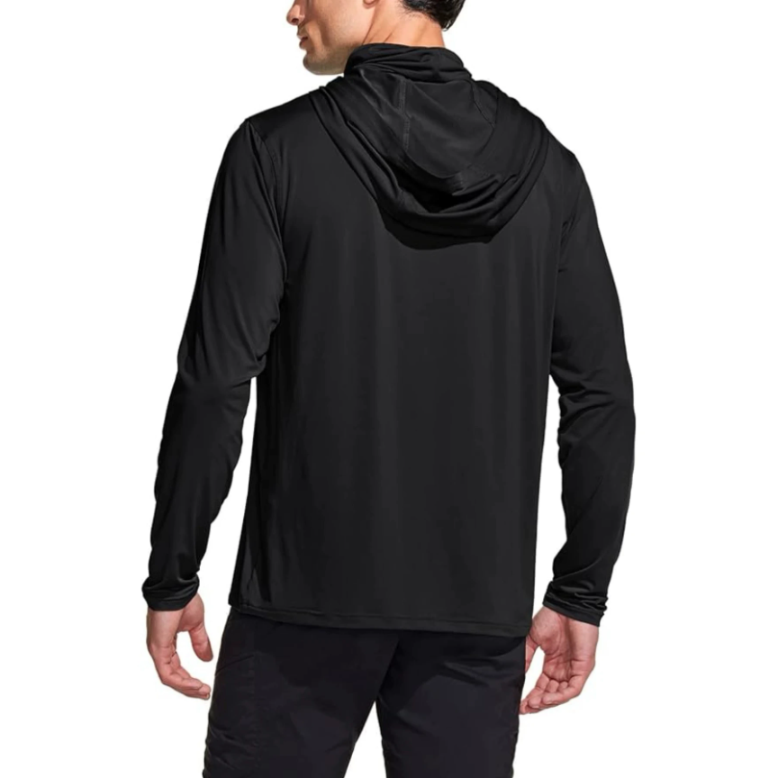 قميص صيد رجالي بلون موحد مع قل - مراجعة Fishing Shirt Uv Protection وسعره