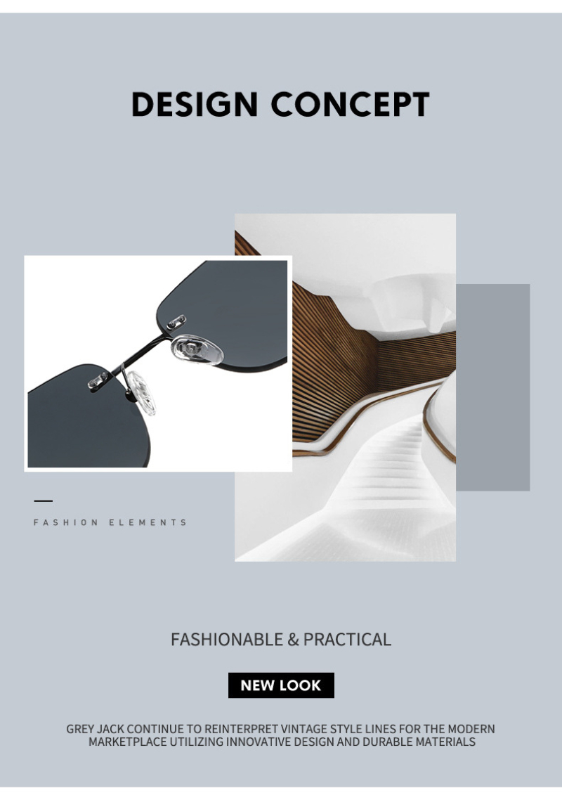 نظارات شمسية طبية بدون إطار من - مراجعة Fishing Sunglasses Polarized وسعره