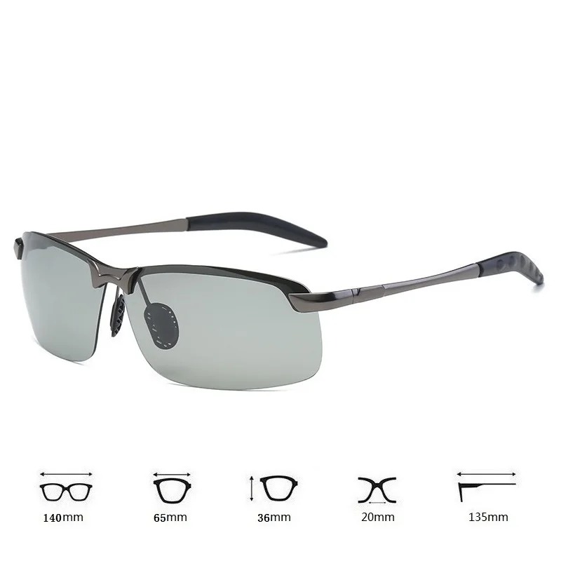 نظارات شمسية رجالية مستقطبة وم - مراجعة Fishing Sunglasses Polarized وسعره