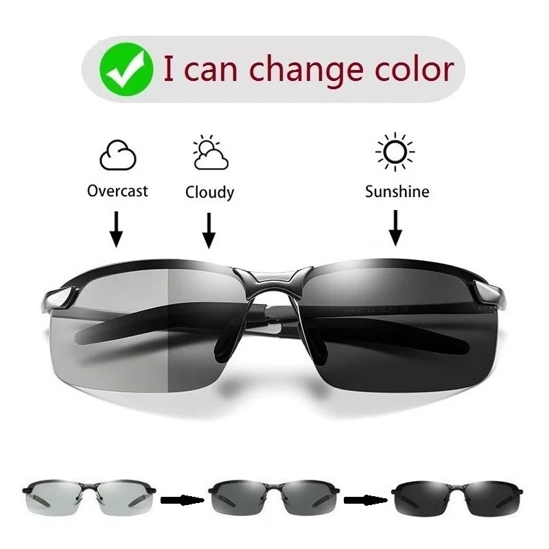 نظارات شمسية رجالية مستقطبة وم - مراجعة Fishing Sunglasses Polarized وسعره