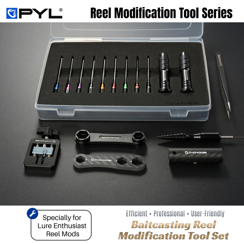 مجموعة مفكات PYL 9+2 S2 من الف - مراجعة Shimano Reel Stradic وسعره