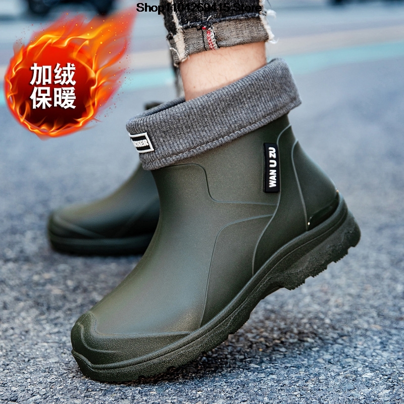 أحذية مطر جديدة للرجال مقاومة  - مراجعة Fishing Boots وسعره