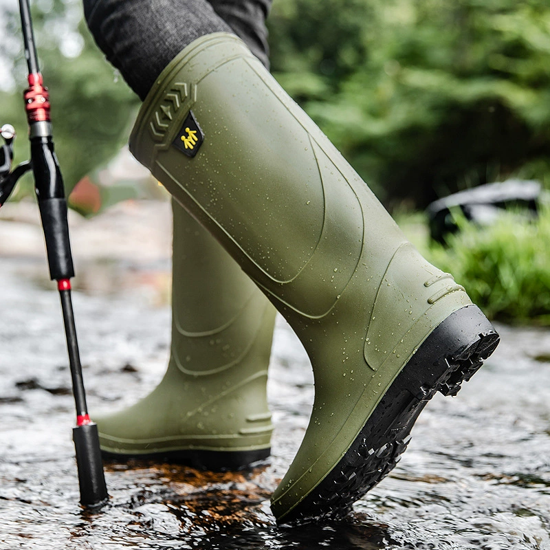 الرجال احذية المطر أحذية العمل - مراجعة Fishing Waders وسعره